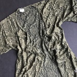 Small Lularoe Monoroe Cardigan coverup NWT